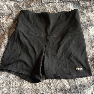 Victoria Secret Pink Black Yoga Shorts